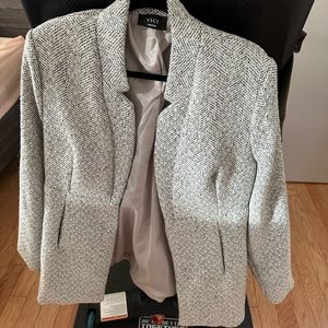 Gray Long Blazer
